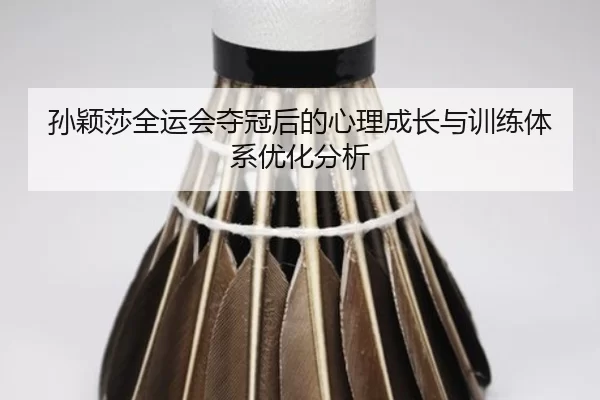 孙颖莎全运会夺冠后的心理成长与训练体系优化分析